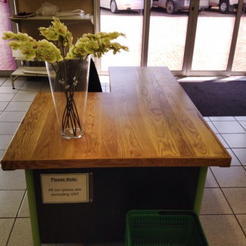 Oak counter top