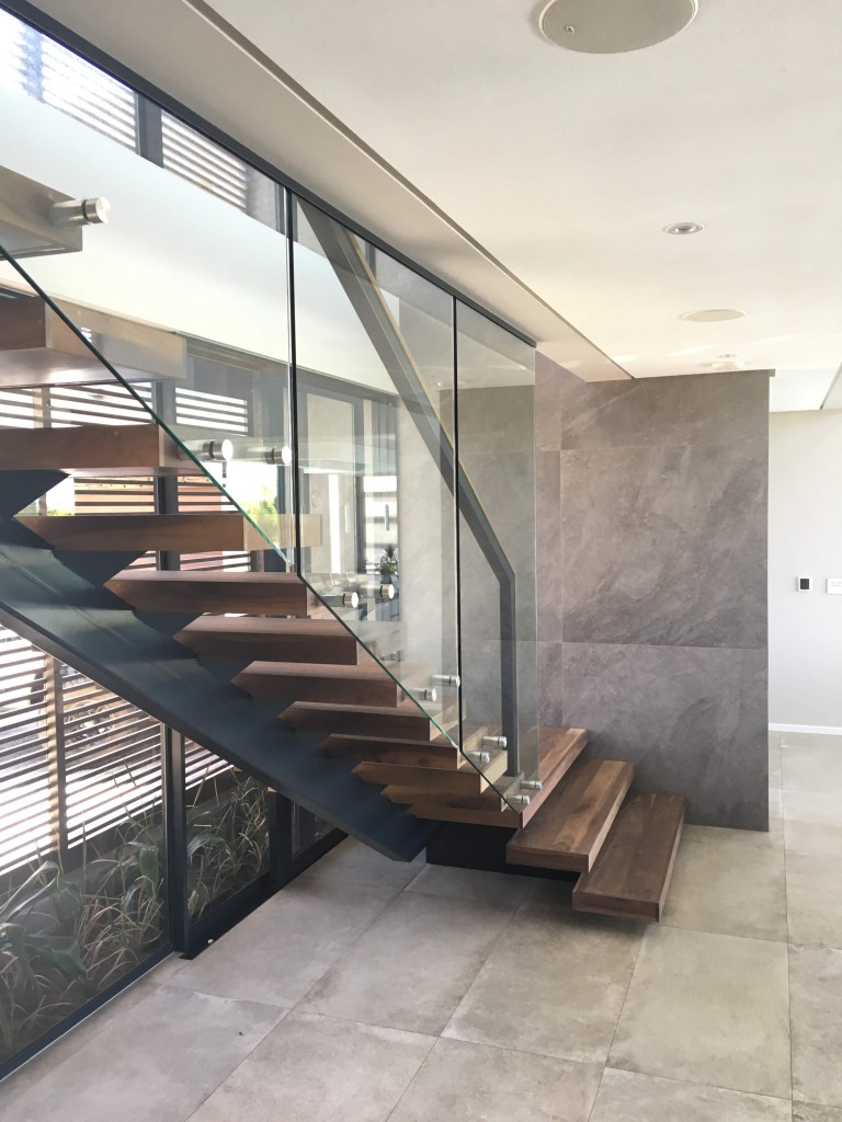 Walnut staircase